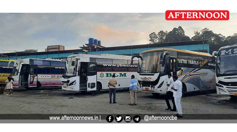 Omni buses with other state registration numbers seized at Ooty ...