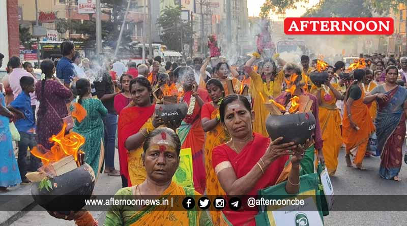 Route diversion in place due to Thandu Mariamman temple festival at ...