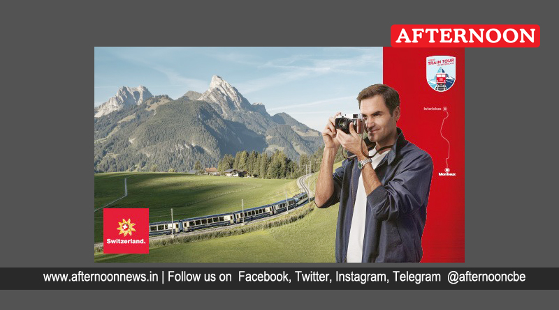 Roger Federer und Trevor Noah nehmen an der Kampagne der Grand Train Tour in der Schweiz teil